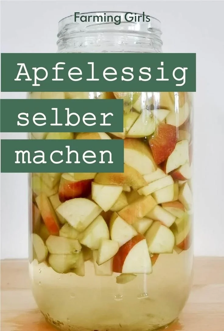 Hausgemachter Apfelessig nach Rezept