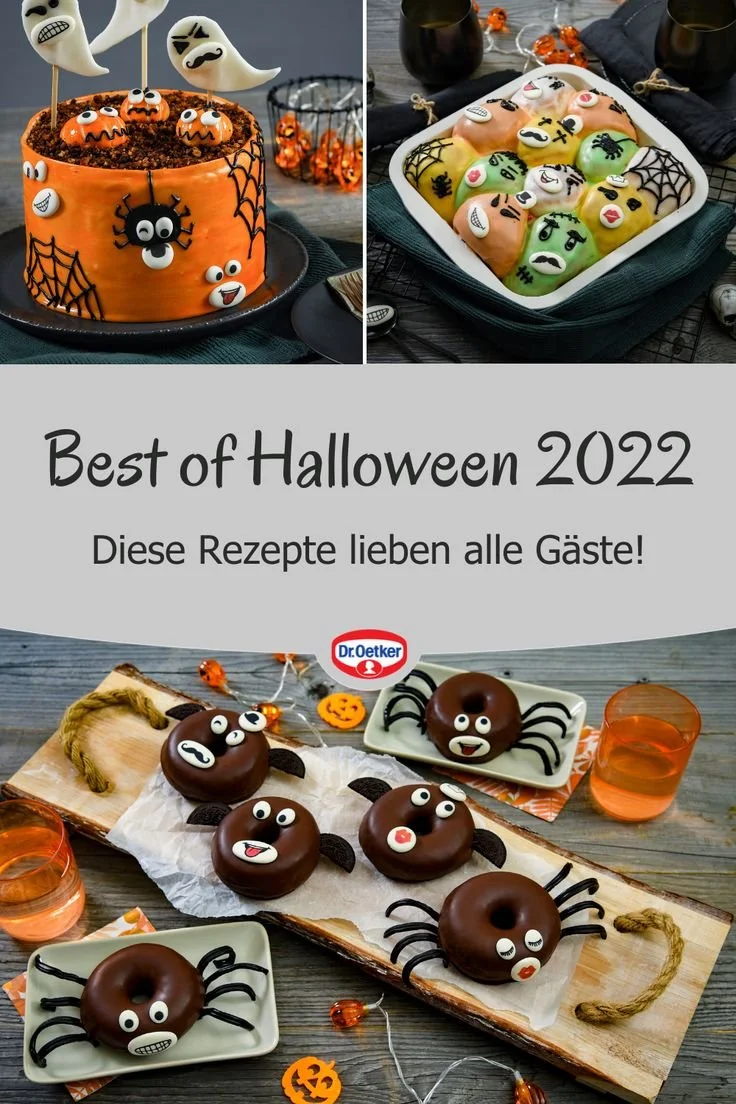 Leckere Halloween Rezepte 2022 für gruselige Snacks und Getränke