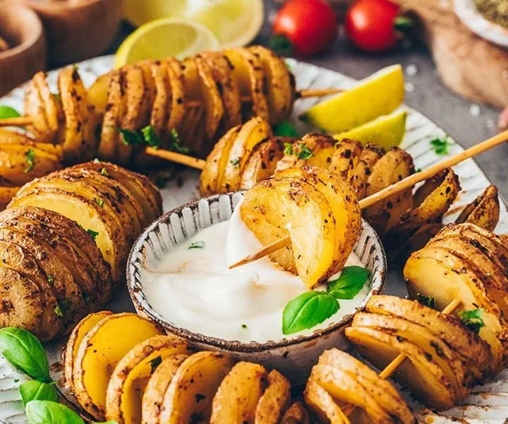 Schmackhafte Kartoffelspiralen - Twister-Kartoffeln und Tornado-Kartoffeln für jeden Anlass.