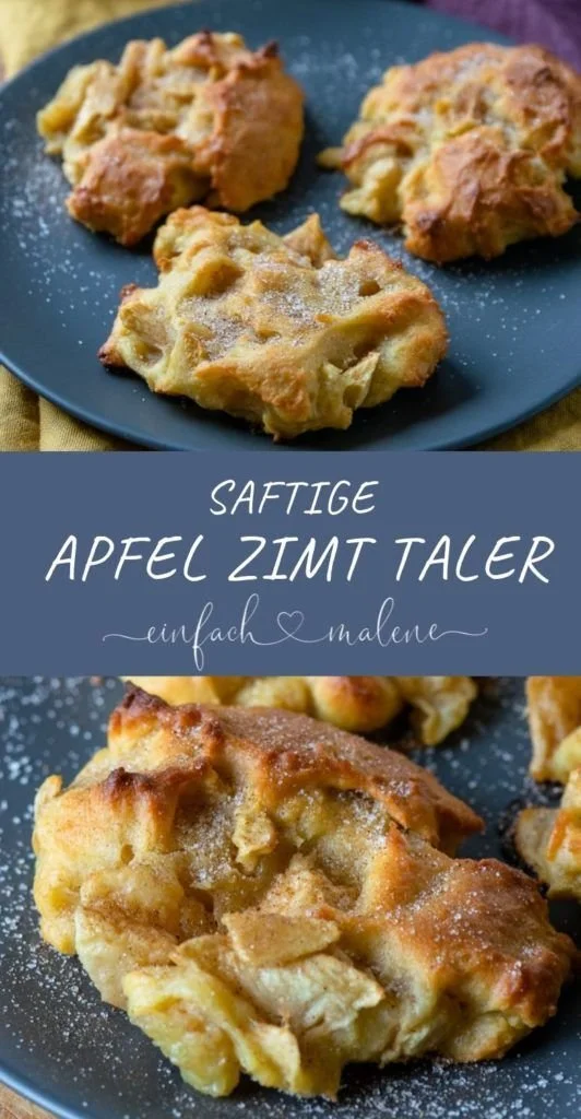 Saftige Apfel Zimt Taler frisch gebacken von Malene