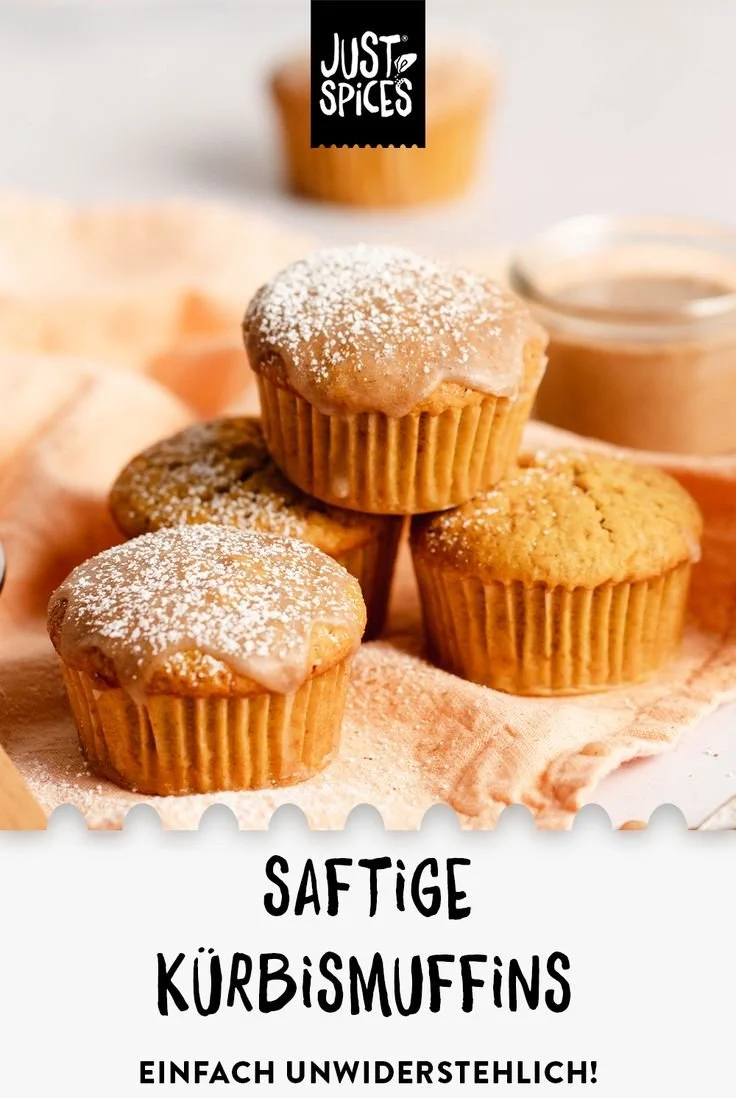 Saftige Kürbismuffins mit Gewürzen von JUST SPICES