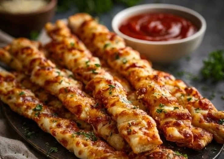 Schnelle Pizzastangen für Partys und Feiern