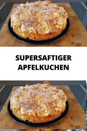 Supersaftiger Apfelkuchen von Holabys - ein köstliches Dessert mit frischen Äpfeln